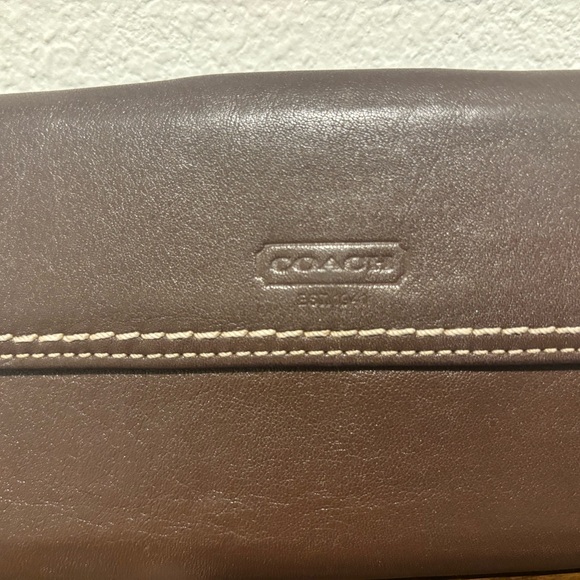 Coach Brown Leather Wallet - Picture 6 of 10